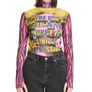 Trixie Mattel Mesh Long Sleeve Tee